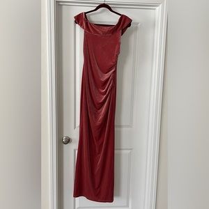 Burgundy Dress